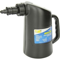 Prews LubriMatic 75-030 Battery Filler, 2 qt, Black, Polyethylene
